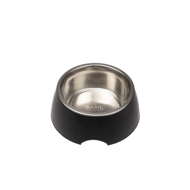 Basil Melamine Solid Color Dog Bowl