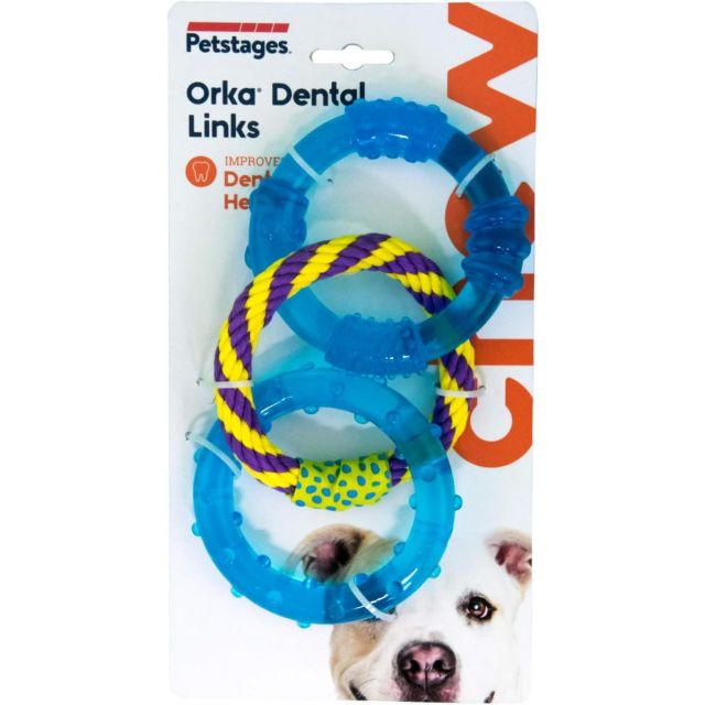 Nina Ottoson Orka Dental Links Dog Chew Toy