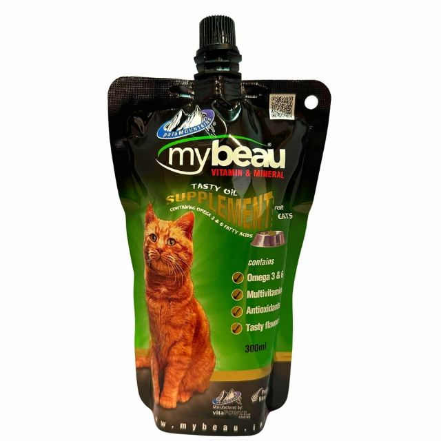  My Beau Vitamin & Mineral Supplement for Cats 300-ml