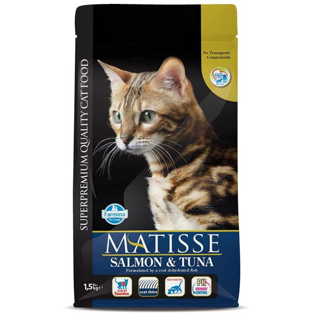 Matisse Salmon & Tuna Adult Dry Cat Food - 10 kg