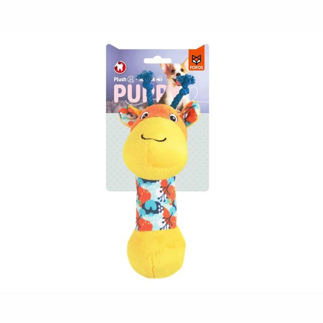 FOFOS Giraffe Puppy Plush Teething Toy