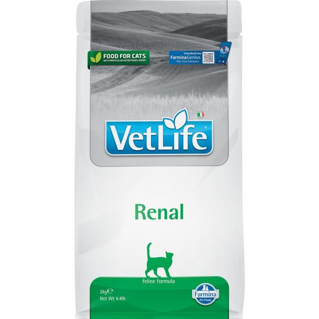 Vet Life Natural Diet Cat Renal - 2Kg