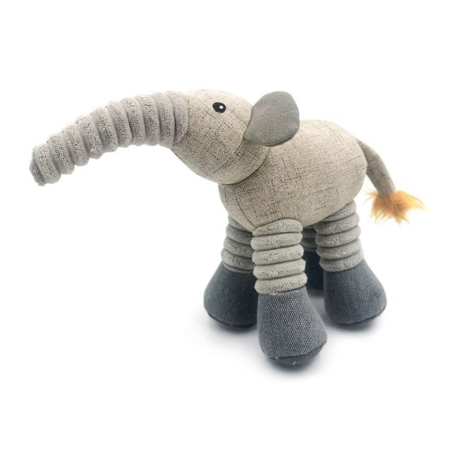Nutrapet The Docile Elephant Dog Toy