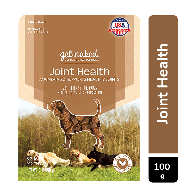 NPIC Get Naked Premium Joint Health Soft Dog Meaty Treat - 100 gm