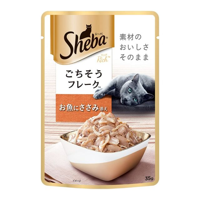 Sheba RichFish with Sasami Premium Wet Cat Food - 35 gm