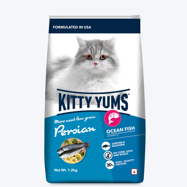 Kitty Yums Persian Dry Cat Food-1.2 Kg