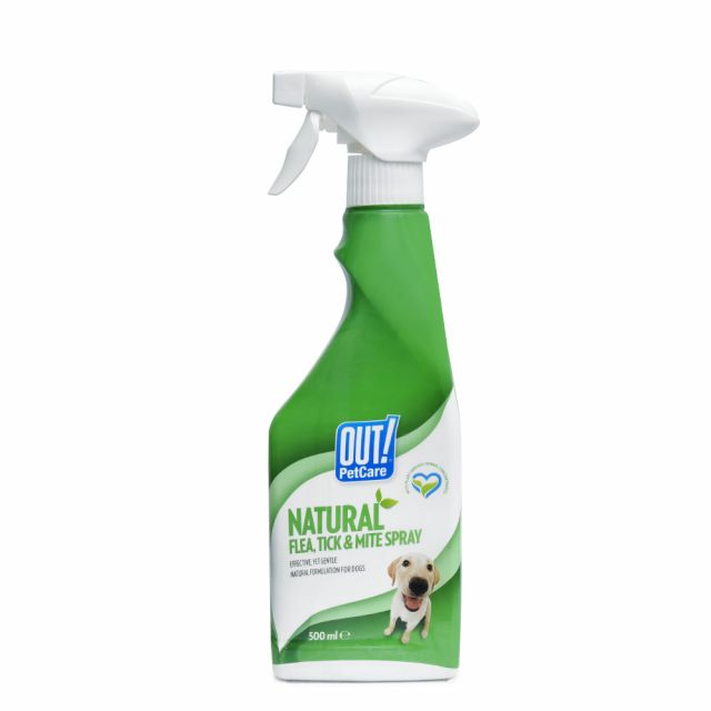 Out Pet Care OUT! Natural Flea & Tick Spray For Dog - 500 ml