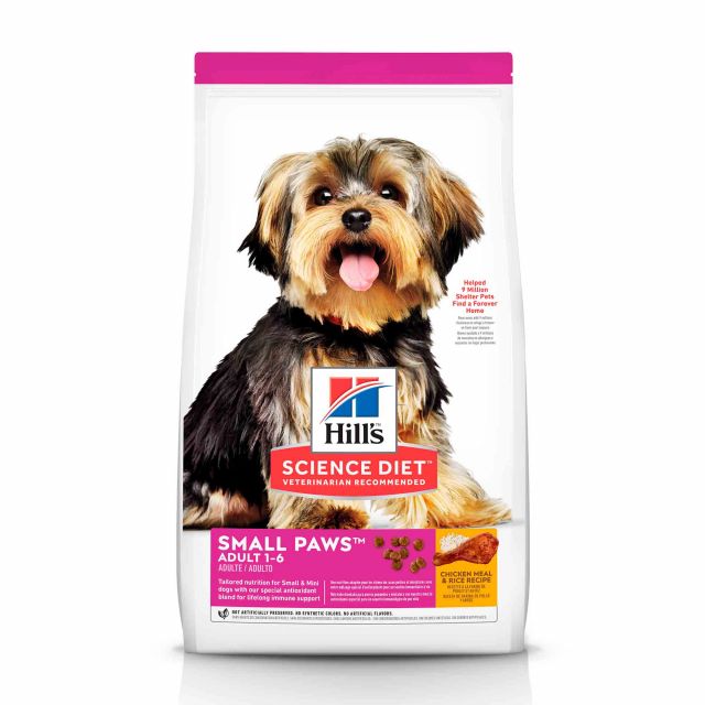 Hill's Science Diet Small Paws Adult (1-6 Years) Dry Dog Dog Food for Small Breeds - Chicken