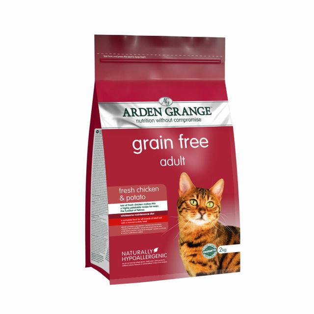 Arden Grange Adult Chicken Dry Cat Food - 2 kg