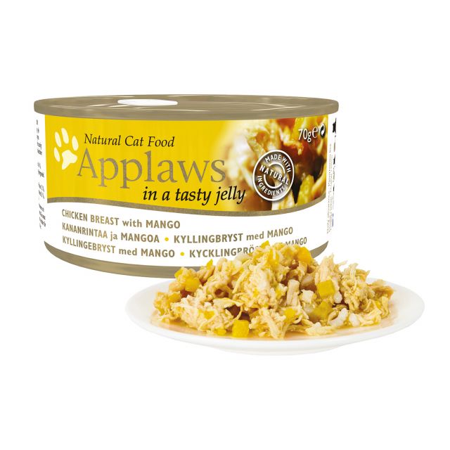 Applaws Chicken Breast with Mango Canned Adult Wet Cat Food - 70 gm