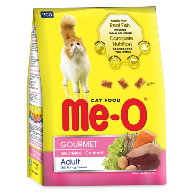 Me-O Gourmet Adult Dry Cat Food - 1 Kg