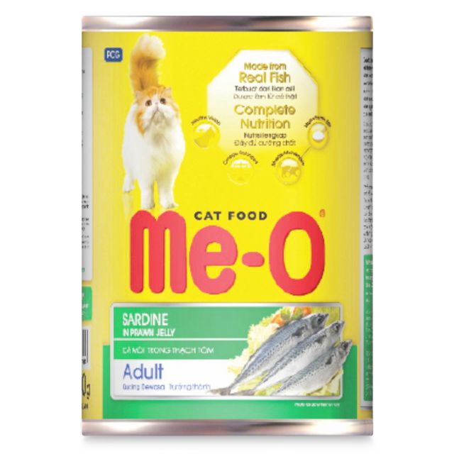 Me-O Tuna And Sardine In Jelly Kitten Wet Food - 80 gm