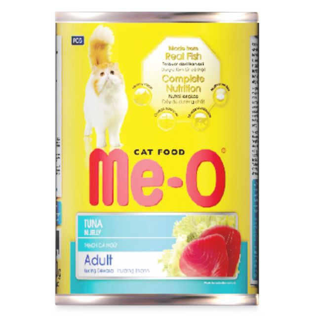 Me-O Tuna White Fish Wet Cat Food 80 gm