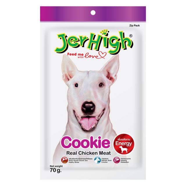 JerHigh Cookie Dog Meaty Treat - 70 gm