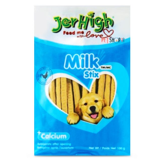 JerHigh Milk Stix Dog Meaty Treat - 100 gm