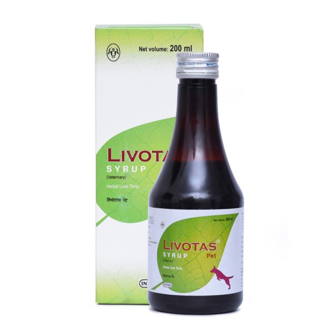 Intas Livotas Herbal Liver Tonic For Dogs - 200 ml