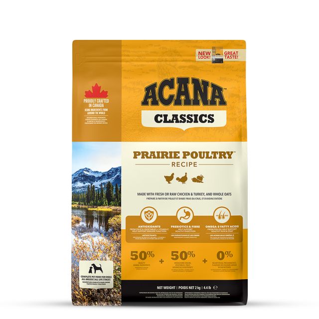 Acana Classic Praierie Poultry All Breed Adult Dry Dog Food - 2kg