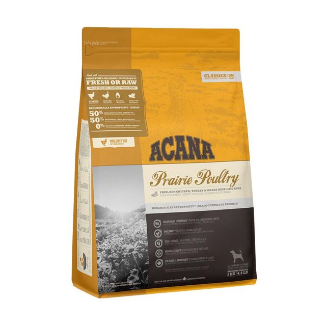 Acana Classic Praierie Poultry All Breed Adult Dry Dog Food - 2kg