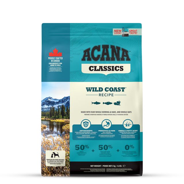 Acana Classic Wild Coast All Breed Adult Dry Dog Food - 2 kg