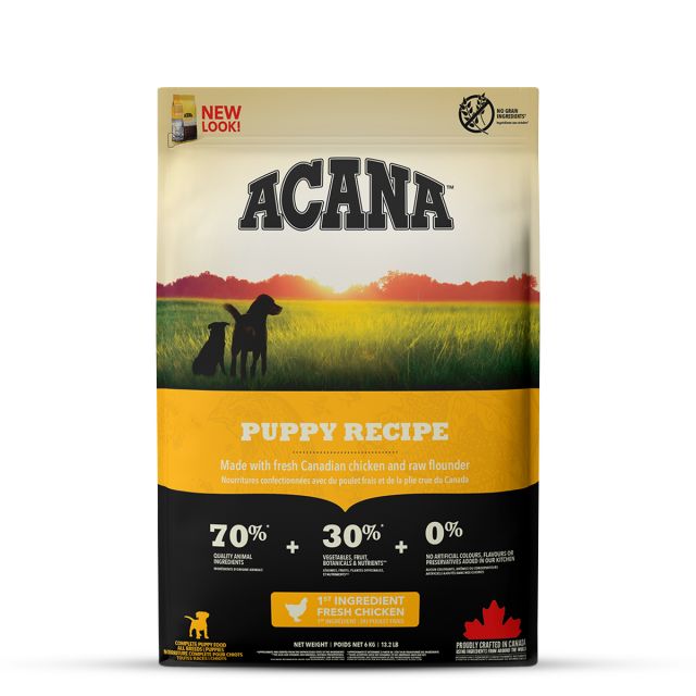 Acana Puppy & Junior Mini & Medium Breed Dry Food - 6 kg