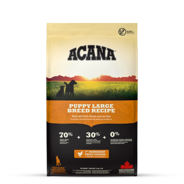 Acana Puppy Large Breed Dry Food - 11.4 kg
