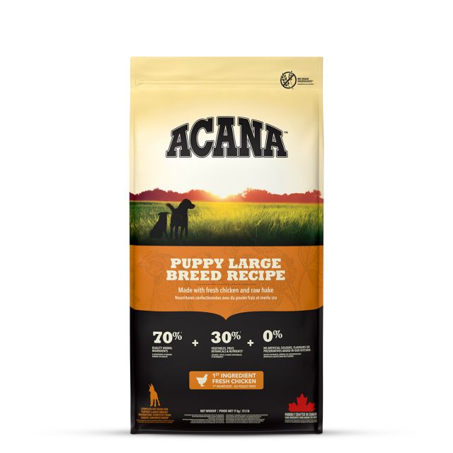 Acana Puppy Large Breed Dry Food - 17 Kg