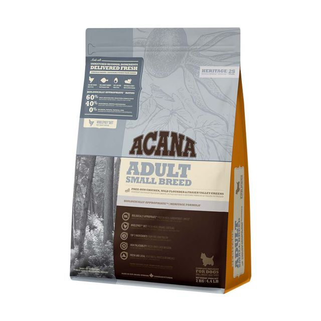Acana Small Breed Adult Dry Dog Food - 2 kg