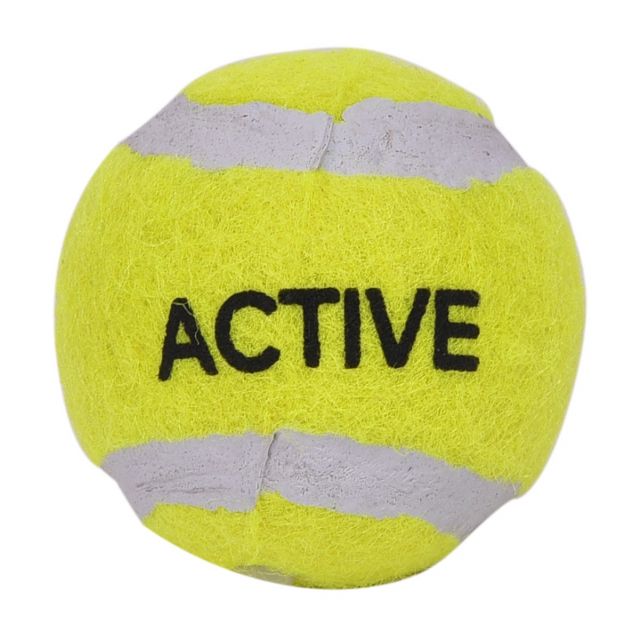 Glenand Active Squeak Tennis Ball Dog Toy 4.4 cm - Yellow
