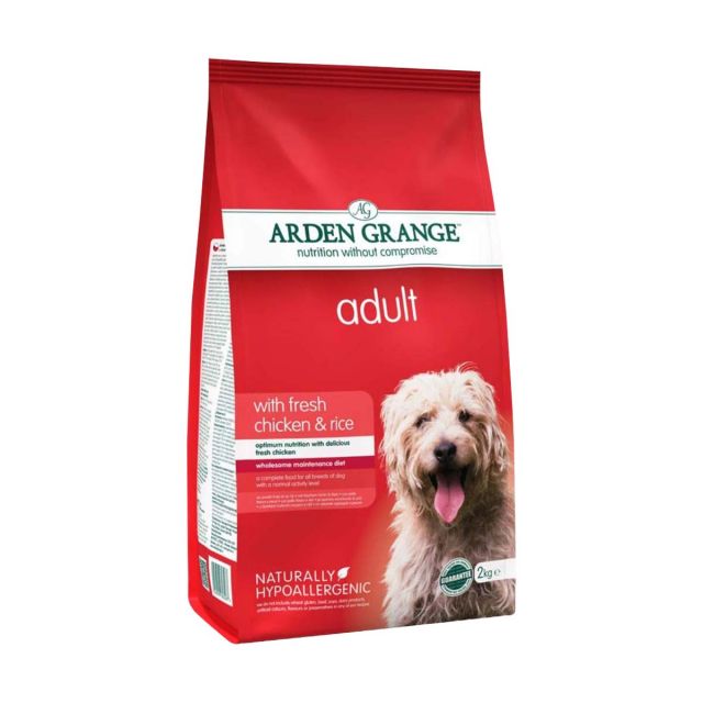 Arden Grange Chicken & Rice Adult Dry Dog Food - 2 kg