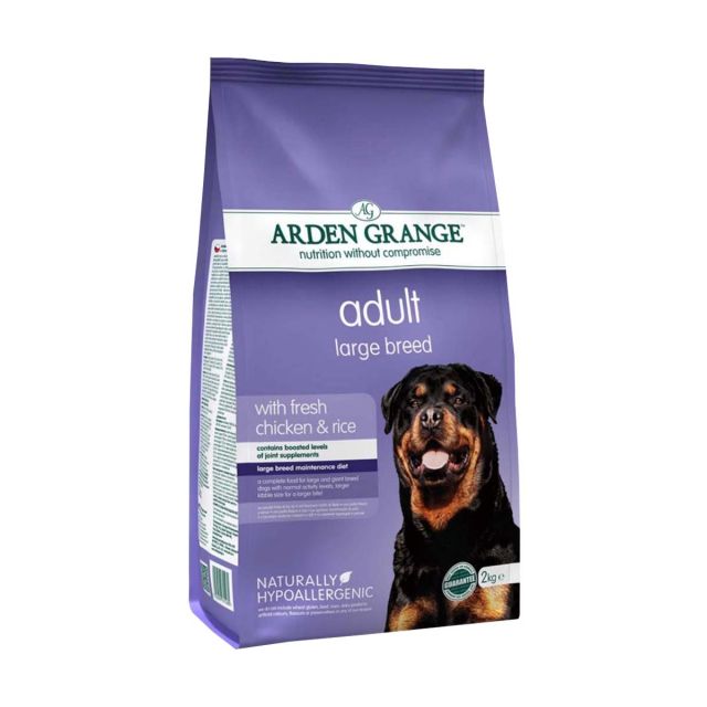 Arden Grange Large Breed Adult Fresh Chicken & Rice Dry Dog Food - 2 kg