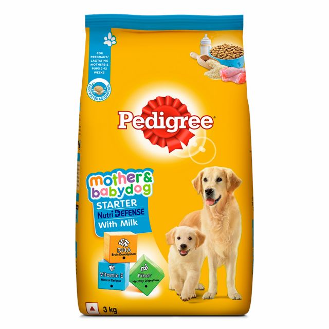 Pedigree Starter Nutri Defense With Milk Pregnant/ Lactating Mothers & Pups (3-12 Weeks) Dry Dog Food