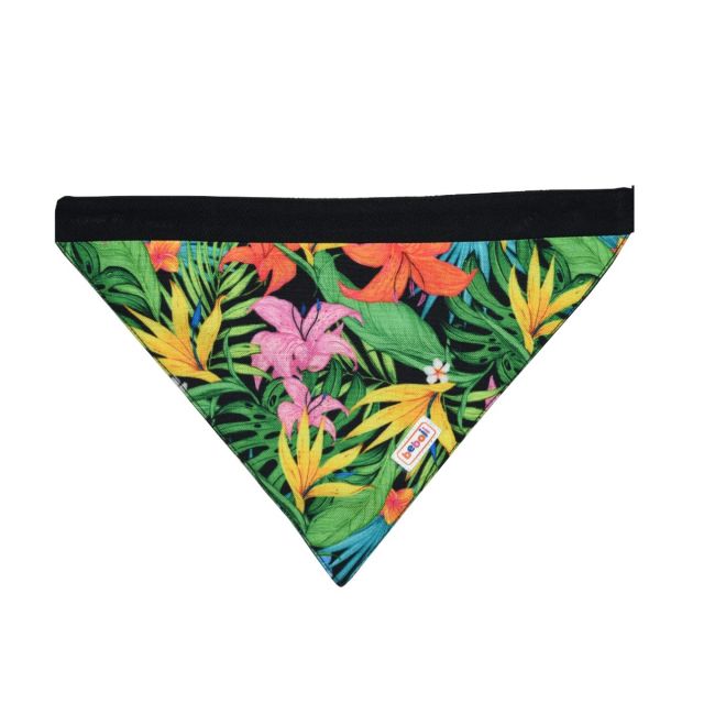 beboji Hawaiian Heart Dog Bandana - S