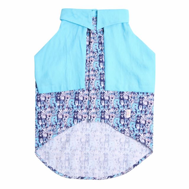 beboji Pack Of Dogs Blue Collar Dog Shirt-XL