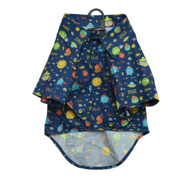 beboji Space Ship Dog Shirt - 2XL