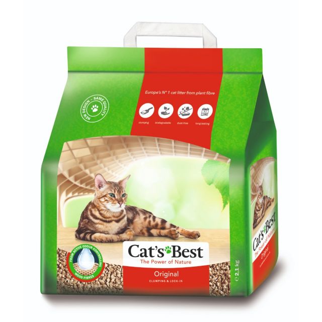 Cat’s Best Original Clumping & encapsulating Cat Litter - 2.1 Kg
