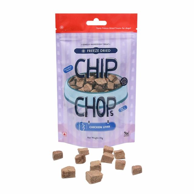 Chip Chop - Freeze Dried Chicken Liver - 35 gm