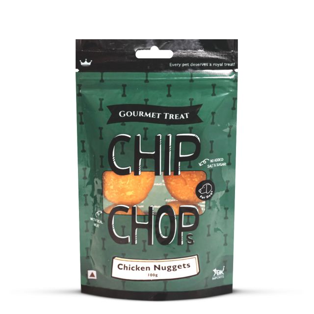 Chip Chops Chicken Nuggets Dog Meaty Treat - 100 gm