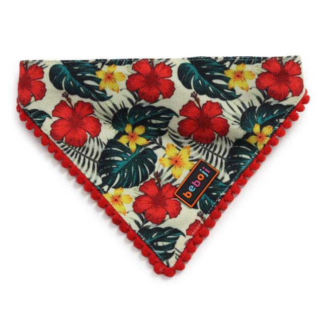 beboji Fern Fantasy Dog Bandana - S