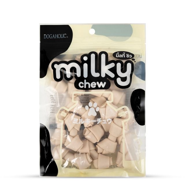 Dogaholic Milky Chew Bone Dog Treat - 15 pieces