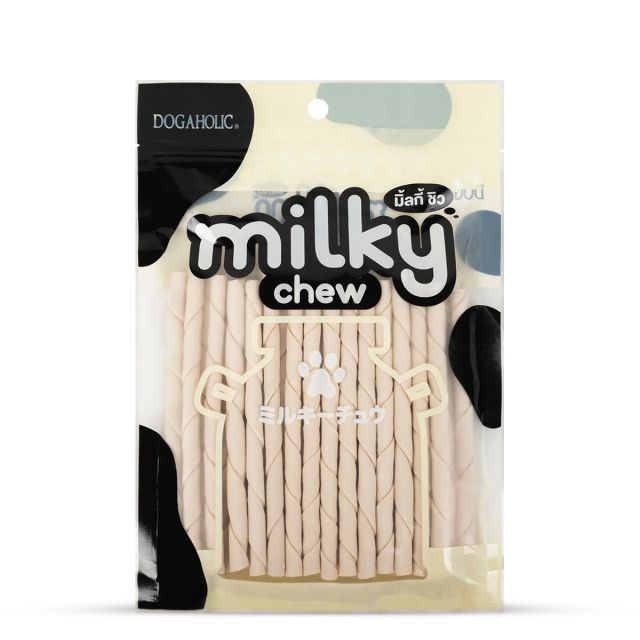 Dogaholic Milky Chew Stick Style Dog Treat - 30 pieces