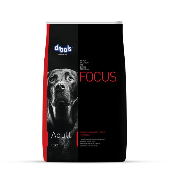 Drools Focus All Breed Adult Dry Dog Food-1.2 Kg