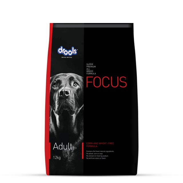 Drools Focus All Breed Adult Dry Dog Food-12 Kg