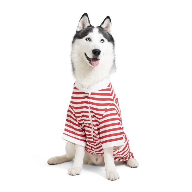 ZL Classic Canine Candy Wrap Shirt For Dog Days-5XL