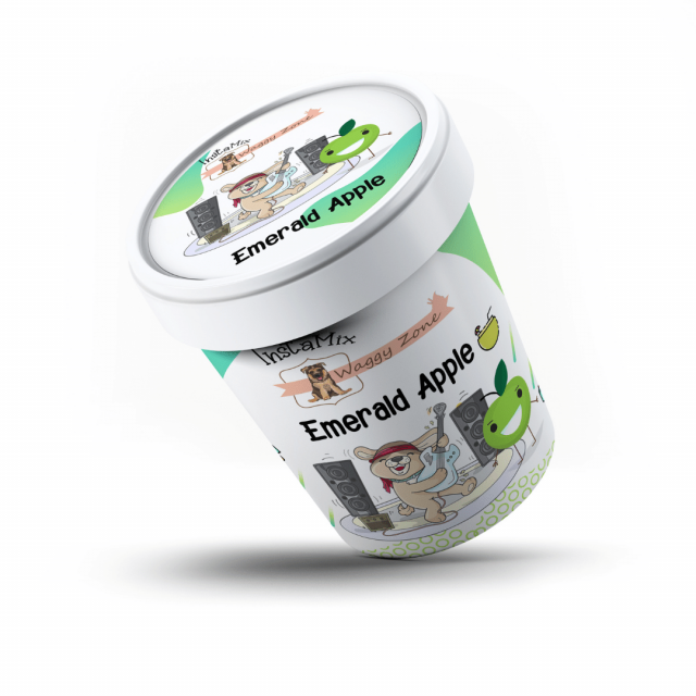 Waggy Zone Emerald Apple Dog Ice Cream - 40 gm