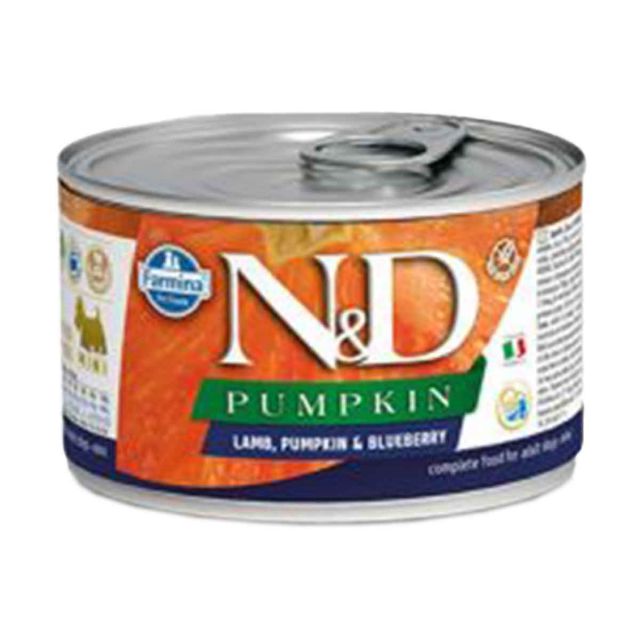 Farmina N&D Grain Free Pumpkin Lamb & Blueberry Medium & Maxi Breed Adult Wet Dog Food - 285 gm