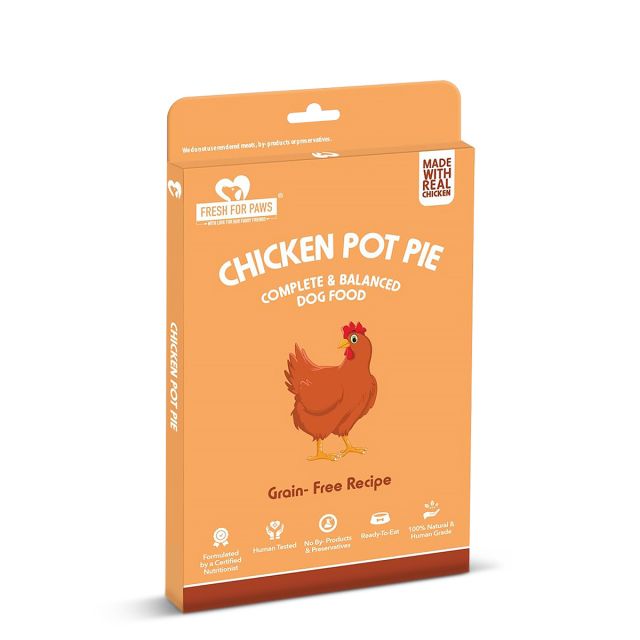 Fresh For Paws Chicken Pot Pie Fresh Dog Food - 100 gm-100 gm