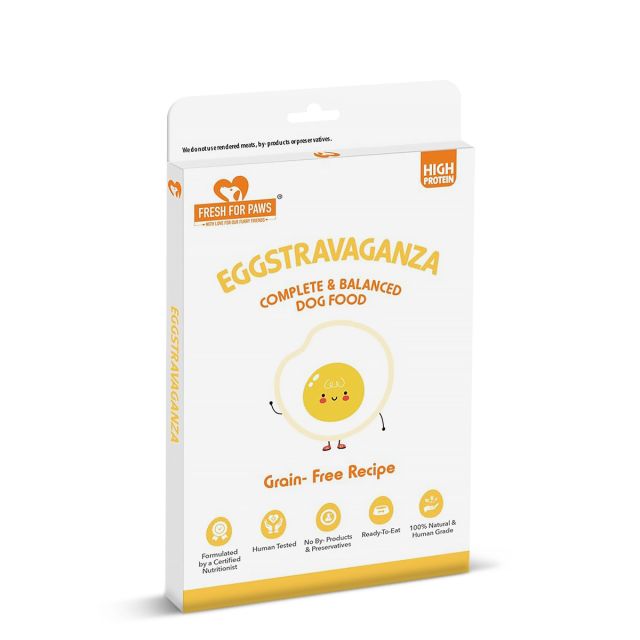 Fresh For Paws Eggstravaganza Fresh Dog Food -100 gm