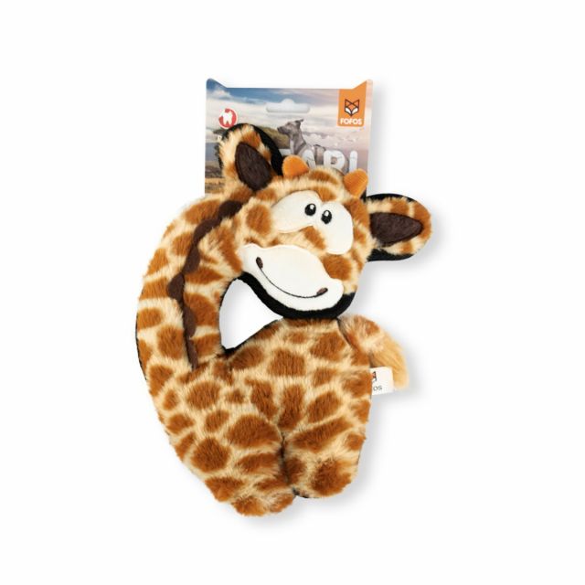 Fofo Safari Line- Giraffe Plush Dog Toy