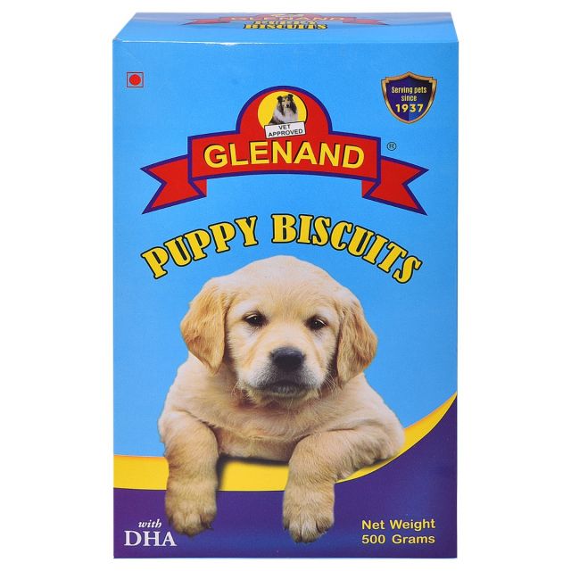 Glenand Puppy Biscuit - 500 gm