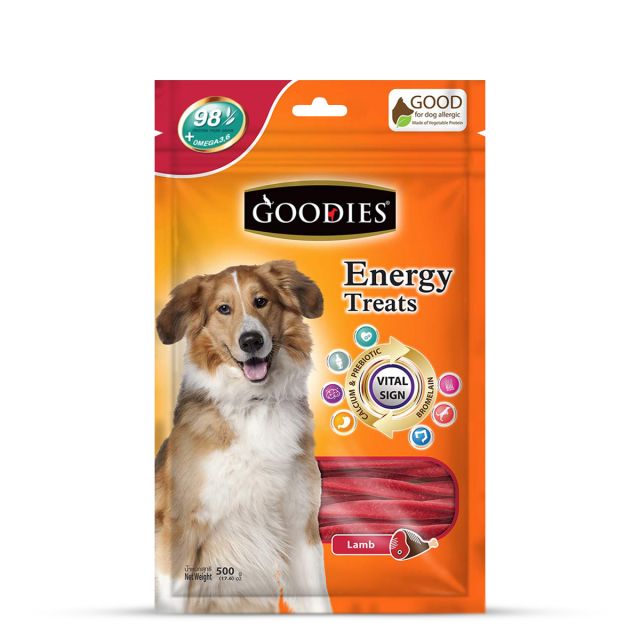 Goodies Energy Treats Lamb Flavour Dog Dental Treat - 500 gm